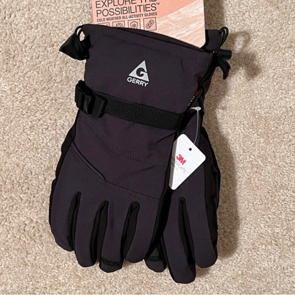 NWT GERRY Men’s Cold Weather All-Activity Gloves Size S/M